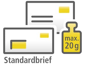 Monatliches Abonnement - Sondermarken zu 0,70 EUR, nassklebend, Standardbrief
