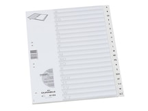Durable Register A - Z, A4 - 20-teilig