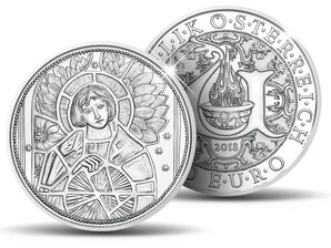 10 Euro Silbermnze, Uriel - Der Lichtengel