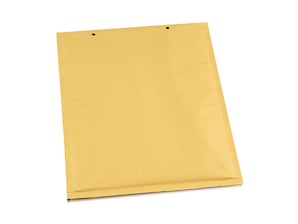 Luftpolstertasche G haftklebend braun