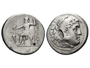 Silber Tetradrachme Alexander III.