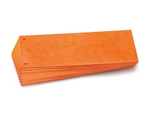 Herlitz Trennstreifen, orange, 100 Stück