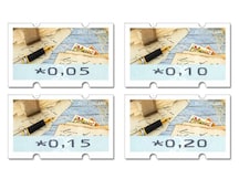 Automatenmarken-Set Ergänzungssatz "Briefe schreiben", 2019