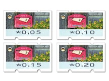 Automatenmarken-Set Ergänzungssatz "Briefe empfangen", 2019