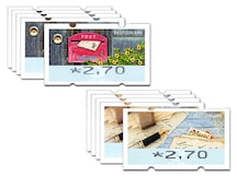 Automatenmarken-10er-Set á 2,70 EUR, Motivgemischt, 2019