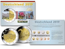 Kursmünzen der Prägestätte Karlsruhe (G) 2019