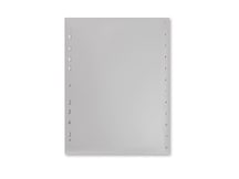 Bild Registerblätter Zahlen 1-12