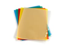 Bild Leitz Sichthüllen farbig sortiert