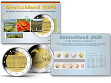 Kursmünzen der Prägestätte Hamburg (J) 2020