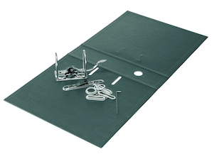 Leitz Ordner recycle 180 Grad, schwarz, 5 cm, 1 Pack à 2 Stück