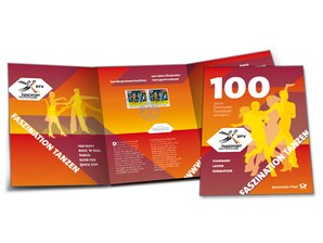 Erinnerungsblatt &#034;100 Jahre Deutscher Tanzsportverband&#034;