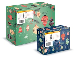 DHL Pluspäckchen S und M "Weihnachten 2021"
