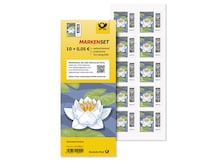 Markenset Seebriefrose, Briefmarke zu 0,05 EUR, 10er-Set