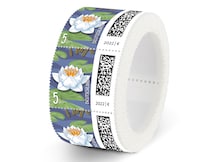 Seebriefrose, Briefmarke zu 0,05 ?, 200er-Rolle