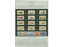 Berlin: Sondermarkenserie "Berliner Verkehrsmittel I-III"