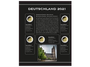 2-Euro Gedenkmnzen Nachtrag, 2021