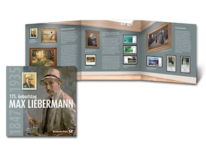 Schmuckblatt "Max Liebermann"