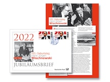 Jubiläumsbrief 100. Geburtstag Hans-Jürgen Wischnewski