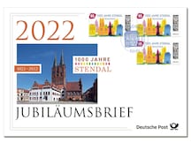 Jubiläumsbrief 1000 Jahre Stendal 2022