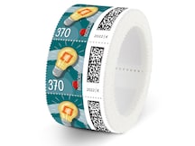 Leuchtmarke, Briefmarke zu 3,70 EUR, 100er-Rolle
