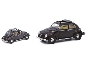 VW Brezelkfer, bordeauxrot, 1:43