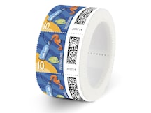 Flaschenpost, Briefmarke zu 0,10 EUR, 200er-Rolle