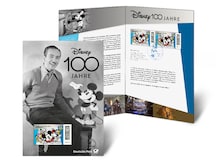 Erinnerungsblatt 100 Jahre Disney