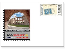 Messebriefumschlag "NAPOSTA 2023 TRIER"