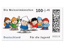 Die Mainzelmännchen Anordnung Gruppe lang