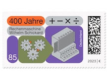 Illustration verschiedener Aspekte der Schickardschen Rechenmaschine