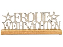 Aufsteller "Frohe Weihnachten"