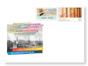 Gedenkbriefumschlag "25 Jahre Weltkulturerbe UNESCO - Klassisches Weimar"