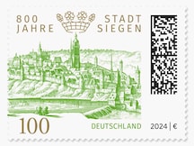 Historische Radierung von Siegen
