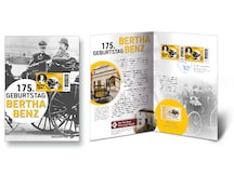 Erinnerungsblatt 175. Geburtstag Bertha Benz