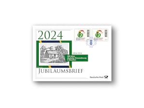 Jubilumsbrief "200 Jahre deutsche Einwanderung in Brasilien" 