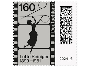 125. Geburtstag Lotte Reiniger, Briefmarke zu 1,60 EUR, 10er-Bogen