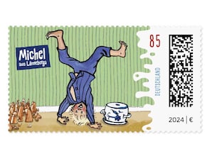 Michel aus Lnneberga, Briefmarke zu 0,85 EUR, 10er-Bogen