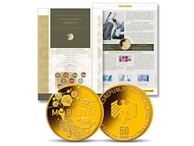 Gold-Numisblatt 2024: "Deutsches Handwerk - Mobilität"