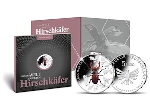 Numisfolder Mnze & Marke: "Hirschkfer"