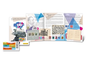 Gedenkset "150 Jahre Weltpostverein"