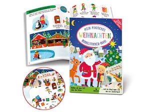 Mein magisches Rubbelsticker-Buch "Weihnachten"