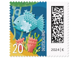 Zackenbarsch, Briefmarke zu 0,20 EUR, 10er-Bogen
