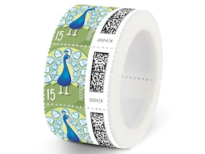 Briefpfau, Briefmarke zu 0,15 EUR, 200er-Rolle