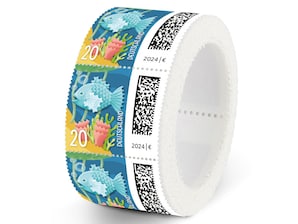 Zackenbarsch, Briefmarke zu 0,20 EUR, 200er-Rolle