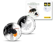 Numisbrief "Steinhummel"