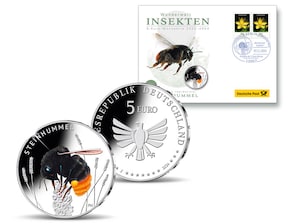 Numisbrief "Steinhummel"