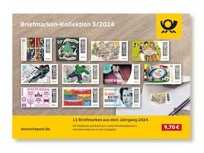 Steckkarte "Briefmarken-Kollektion 3/2024"