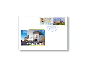 Gedenkbriefumschlag "25 Jahre UNESCO-Welterbe - Wartburg"