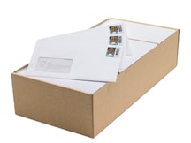 Plusbrief C6/5, nassklebend, mit Fenster, 0,95 EUR mit Matrixcode, 1000er-Karton