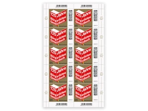 Stilisierte Illustration eines roten Buches auf goldenem Grund Symbol des BGB